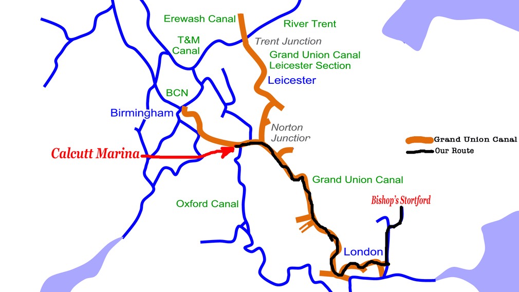 The Grand Union Canal
